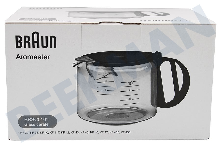 Braun Koffiezetapparaat Koffiekan 10 kops -met aroma lock-