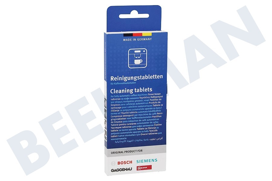 Bosch Koffiezetapparaat Reiniger Voor koffiezetapparaten 2,2 gram