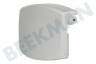 AEG Wasmachine Deurgreep Breed, 10cm, metallic grijze plastic greep