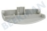 AEG Wasmachine Deurgreep Breed, 10cm, metallic grijze plastic greep
