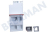 AEG Waschmaschine Schublade ohne Griff, rot