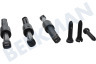 Profilo Waschmaschine Stoßdämpfer 8 mm, 3 Stück inklusive Stifte