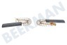 Schulthess Waschmaschine 00616505 Kohlebürste Set, 43 mm X 13 x 5 mm mit Feder/Klammer