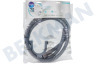Philips Wasmachine TVS229 Slang pomp afvoer Afv.slang 2 mtr Recht/Recht 22mm