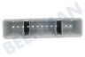 Bauknecht Waschmaschine Mitnehmerrippe 13 Löcher, 4 Klemmen