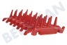Electrolux Vaatwasser Inzet Rubber voor korf, rood