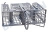 Ariston-Blue Air Vaatwasser 298686, C00298686 Bestekbak 4 Vaks met handvat