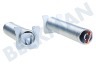 Bosch Spülmaschine 754866, 00754866 Reparatursatz für Türschanierfedern, 2x Feder, 2x Seilzug
