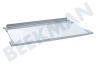 Indesit Koelkast 143485, C00143485 Glasplaat Met een witte rand