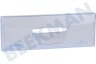 Indesit Koelkast 140892, C00140892 Frontpaneel klep vriesvak 43cmx15.5cm