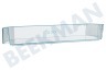 Arthur martin elux Koelkast Flessenrek Transparant 440x105x65mm