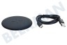 Universeel Fast Wireless QI Charger Black