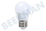 Calex 472746 Calex LED Kogellamp 240V 3Watt E27 P45, Flame 200 lumen