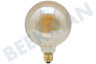 Calex 1001003500 Globe LED G125 Goud Flex Filament E27 5,5W