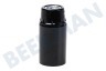 Q-Link  Lamphouder E14 60W glad zwart