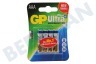 GP LR03 AAA batterij GP Alkaline Ultra Plus 1,5V 4 stuks