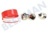 Easyfiks Gasslang Aansluit set compleet 100 cm voor los staande apparaten