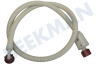 Universeel E2WIS150A Toevoerslang met waterslot, 1,5 meter, Recht/Haaks