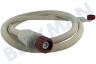 Electrolux E2WIS250A Toevoerslang met waterslot, 2,5 meter, Recht/Haaks