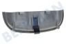 Siemens Stofzuiger 631068, 00631068 Vergrendeling Van deksel, zilver