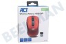 ACT AC5135 Kabellose Maus 1600 DPI Rot
