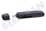 ACT AC6375 USB3.1 Kaartlezer met Type-C en Type-A connector
