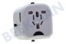 Mobilize 21895 Mobilize International Travel Adapter incl 2-Port USB