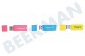Integral Memory stick Triple pack 3 x 16Gb Neon Yellow, Pink & Blue