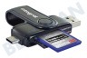 Integral INCRUSB3.0ACSDMSD Dual Interface USB 3.1 SD & microSD Card Reader