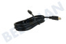 Easyfiks HDMI Kabel 2.0 High Speed + Ethernet, 2.5 Meter, Verguld