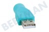 Easyfiks Verloopstekker USB A Male - PS/2 Contra Female