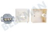 Easyfiks Netwerk Wandcontactdoos 2x RJ45 Female, Opbouw