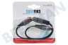 Universell Klinken-Adapter-Kabel 3,5 mm Stecker - 2x Cinch Contra RCA Buchse