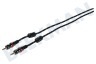Samsung Jack Kabel 2x 3.5mm Stereo Male, 1.5 meter, Verguld