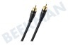 Oehlbach D1C33163 Excellence Subwoofer Cinch kabel, 7,5 Meter