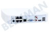 Dahua NVR4104-P-4KS2 Recorder 4-Kanaals Netwerk Video Recorder