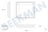 Aeg electrolux Oven-Magnetron Bakplaat Geemaillerd, Grijs, 385x466x37mm