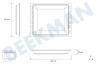Progress Oven-Magnetron Bakblik Geemailleerd 370x422mm
