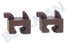 Bosch Oven-Magnetron 637443, 00637443 Houder Van rek zijwand, voor