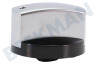 Bosch 423553, 00423553 Knopf Gasschalter Edelstahl / Schwarz