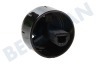 Siemens Fornuis 616100, 00616100 Knop Gasknop, RVS/Zwart