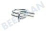 DeLonghi Koffiezetapparaat Slangklem Klein,voor 8 mm siliconenslang