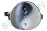 Lagostina Pfanne LS090002000107 Deckel des Schnellkochtopfes, Edelstahl, komplett