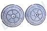 KitchenAid Abzugshaube 484000008824 Anti-Geruchskohlefilter Typ 57