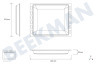 Smeg Ofen-Mikrowelle Backblech Fettpfanne Emaille 445x375mm