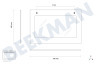 Gorenje Oven-Magnetron Deurglas Binnen