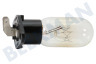 Etna Oven-Magnetron, Oven Lampje 25W haaks met bev. plaat