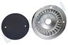 Dometic Kookplaat Branderkelk Brandertop 2 gaats, geemailleerd, D=75mm