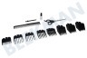 Wahl Home Pro 300 Haarschneider Wahl -schwarz- Serie 300, einschließlich 8 Aufsteckkämme