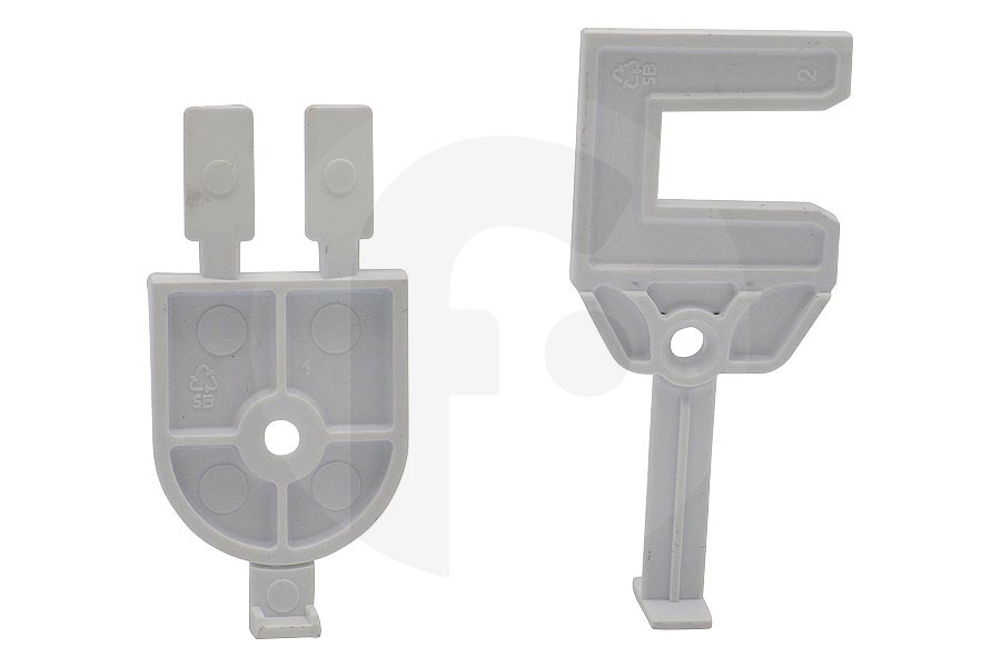 Dimplex Frigorífico 264862, 00264862 Kit de montaje Juego de guías de puerta, completo
